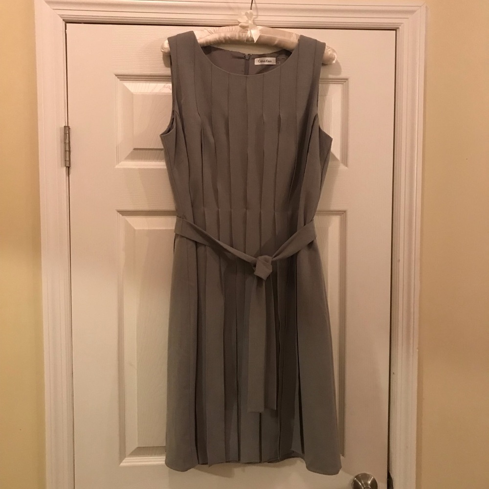 Calvin Klein “Car Wash” Dress with belt.